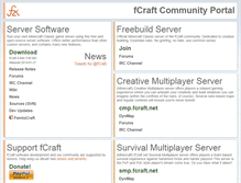 Tablet Screenshot of fcraft.net